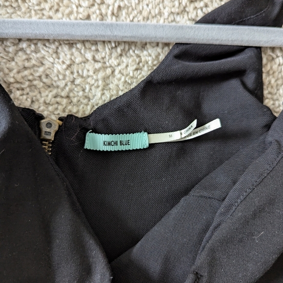 Kimchi Blue Heart of the Ocean Fit+Flare Mini Sweetheart Dress Black - Medium - Picture 3 of 10